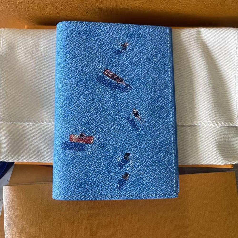 LV Louis Vuitton ‘Blue Lagoon’ Pocket Organizer